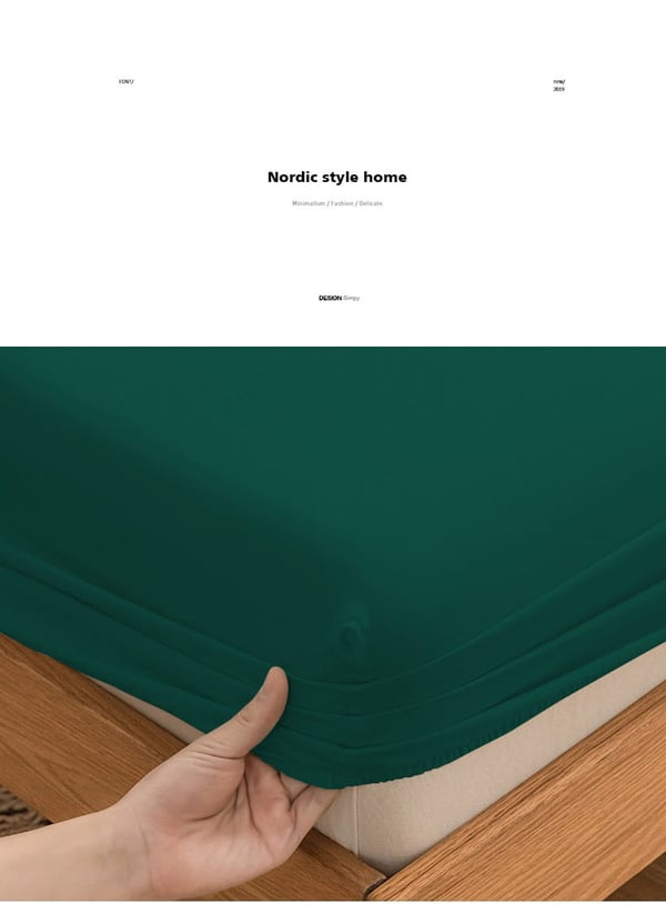 Jerseytaikinapussi 160x200 tummanvihreä