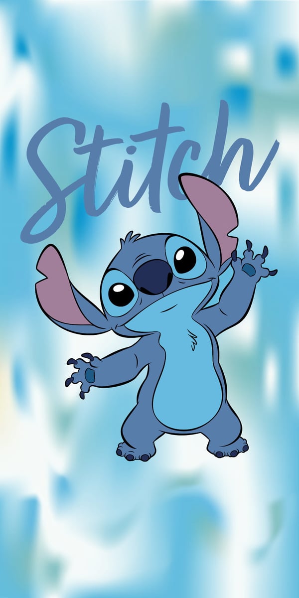 Stitch HIT strandhandduk 70x140
