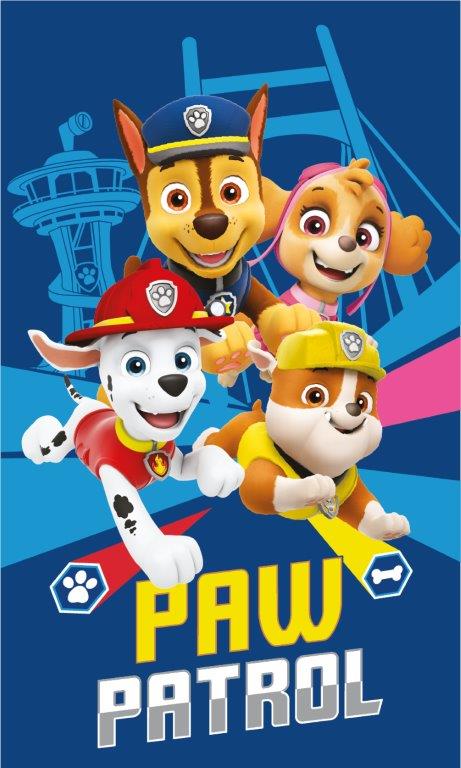 PAW PATROL Barnhandduk för dagis 30x50 cm Valpar
