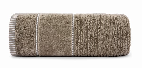 Teo handduk 70x140 taupe 470g 100% bomull med velour Teo handduk 70x140 taupe 470g 100% bomull med velour