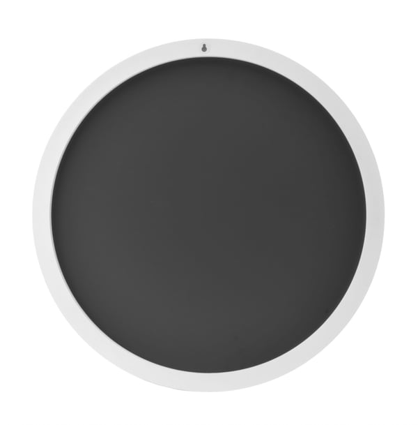 BD Rund skandinavisk träspegel 60 cm vit