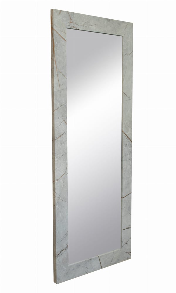 Spejlprofil 70/15 med ydermål 50x120 cm, grå Caspio