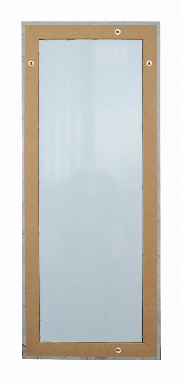 Spejlprofil 70/15 med ydermål 50x120 cm, grå Caspio