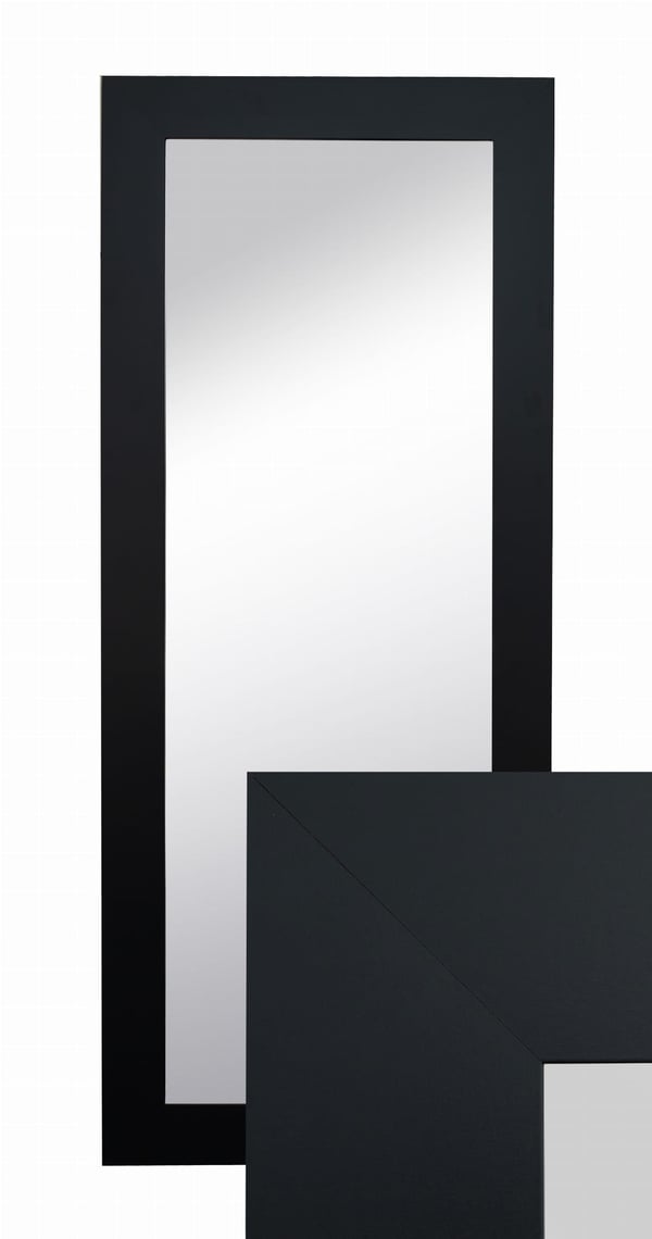 Spegelprofil 70/15 peiliprofiili 50x120 cm musta