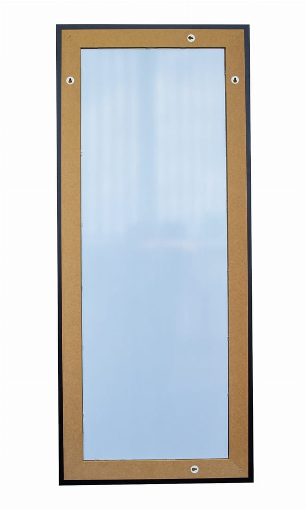 Spegelprofil 70/15 peiliprofiili 50x120 cm musta