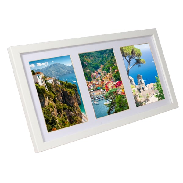 Fotoramme 15/15 BASIC M043 Hvid 18x35 cm