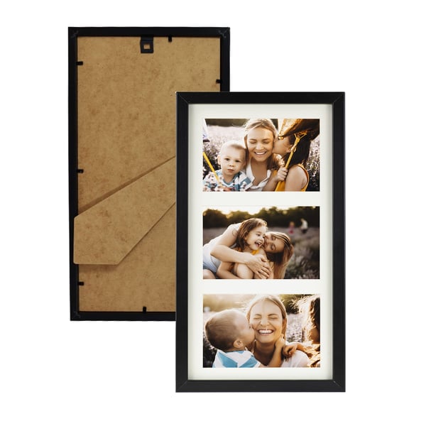 Fotoram 15/15 BASIC M044 mustavalkoinen kehys 18x35 cm