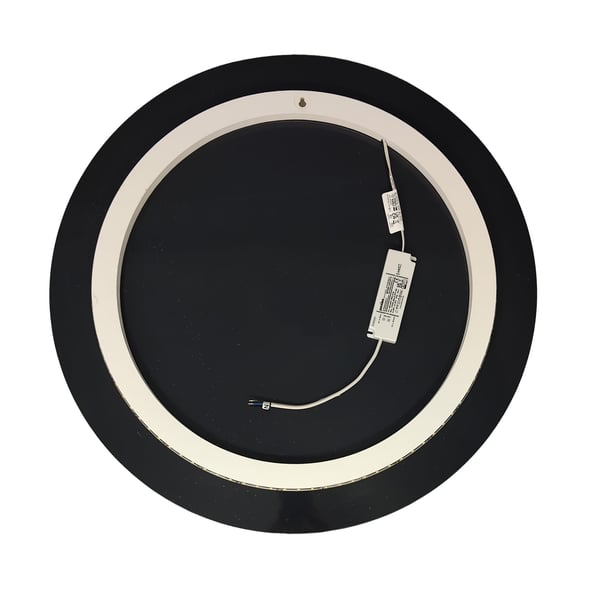 Luna rund badrumsspegel med LED-belysning, diameter 80 cm, IP 44