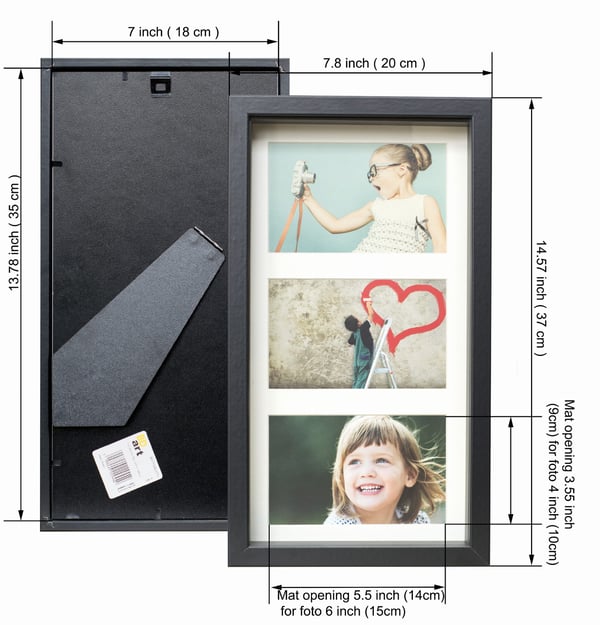 Fotogalleri 180x350 015/25 Sort (M002) Amazon A3AP1015M002