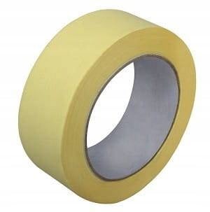 Papirmaskeringstape 25mm x 33m gul