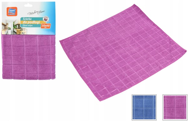Absorberende mikrofiber gulvklud 50 x 60 cm