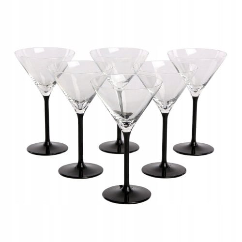 ONYX Martini- ja cocktaillasisarja, 6 kpl. ONYX Martini- ja cocktaillasisarja, 6 kpl.