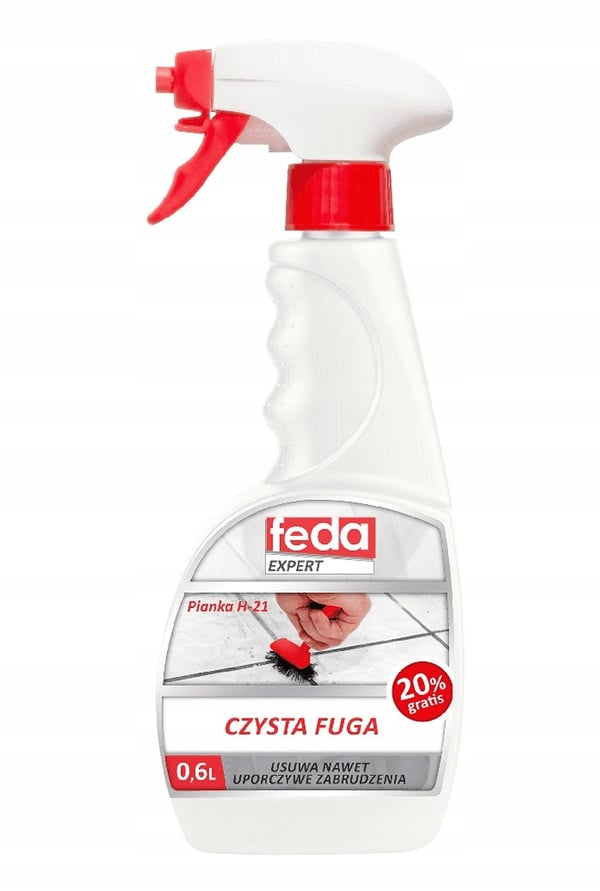 Skum för rengöring och tvätt av fog Feda Expert 0,6 l