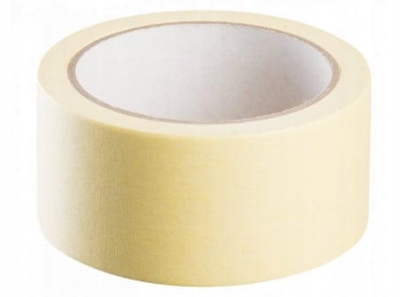 Scley 19mm x 33m gul papirmaskeringstape