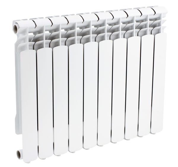 10 kpl alumiinipatterin lamelleja, valkoinen, Power 70 -patteri