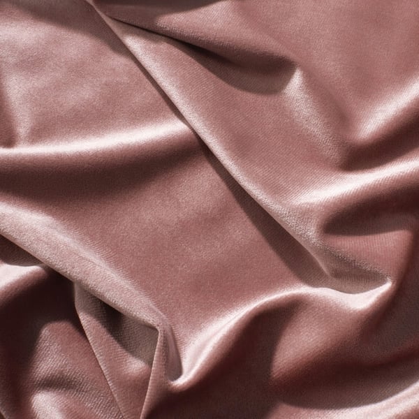 Melanie fløjlsgardin med snørehuller 140x250 cm pink