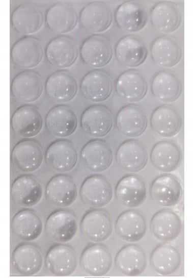 Transparente silikone bufferpuder 9 mm diameter 40 stk. Transparente silikone bufferpuder 9 mm diameter 40 stk.