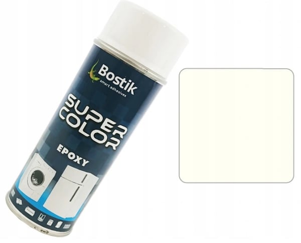 Superfarvet epoxy spraymaling til emalje 0,4 l hvid