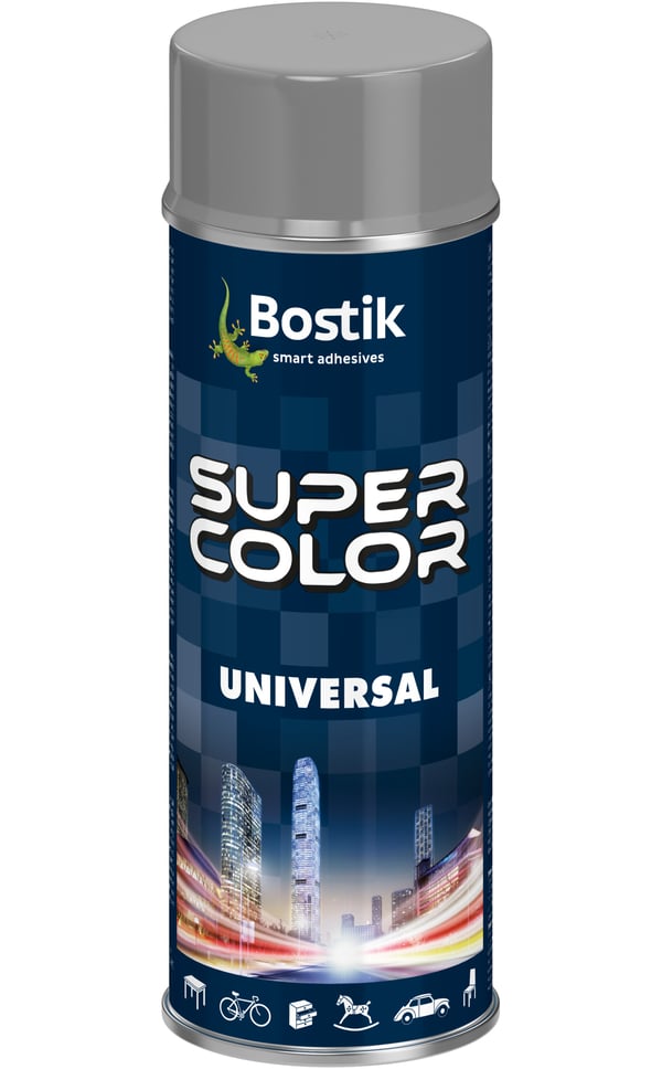 Super Color Universal Spraymaling 400 ml Aluminium Super Color Universal Spraymaling 400 ml Aluminium