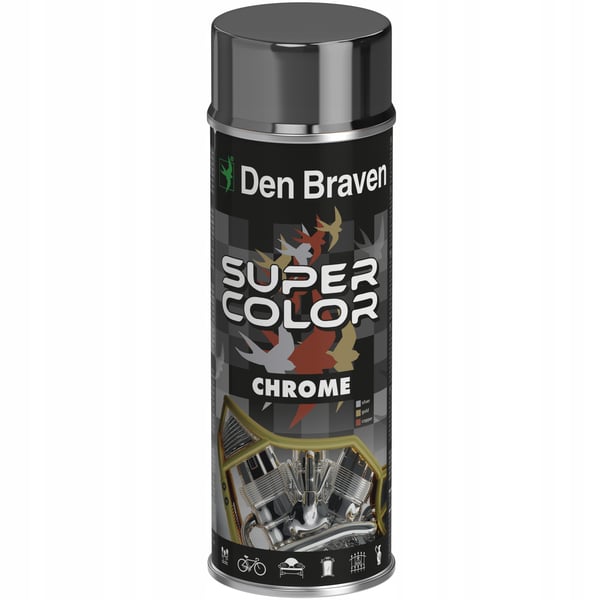 Super Color Universal Spraymaling 400 ml Sølv Super Color Universal Spraymaling 400 ml Sølv
