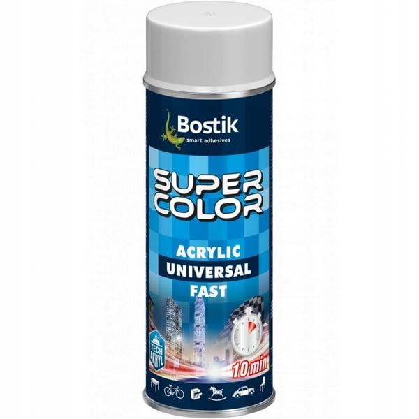 Super Color Universal Spraymaling 400 ml Hvid