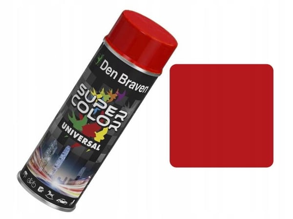 Super Color Universal Spraymaling 400 ml Rød