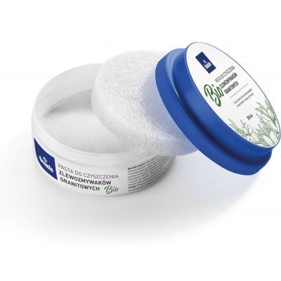 Puhdistuspastaa graniittisille pesualtaille BIO