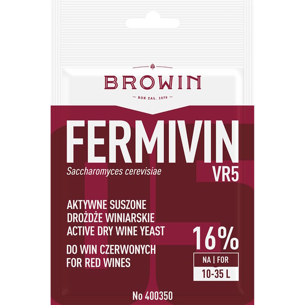 Fermivin kuivattu tislaajaviinihiiva 7 g Fermivin kuivattu tislaajaviinihiiva 7 g