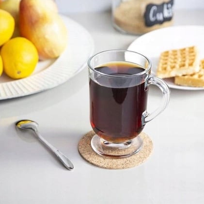 Verona lasimuki jalalla 310 ml