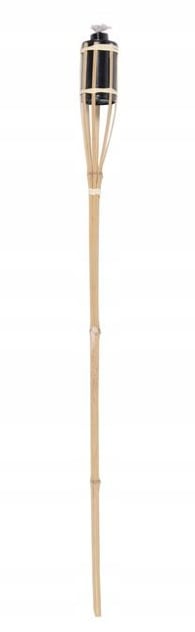 Trädgårdsfackla i bambu för ljus, 60 cm