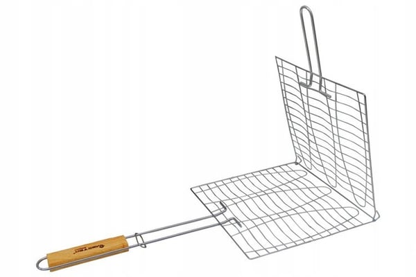 Tredobbelt havegrillrist til fisk 28x28 cm