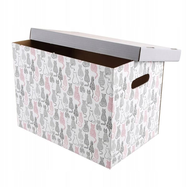 Koristeellinen ECO-säilytyslaatikko 45x31x32cm