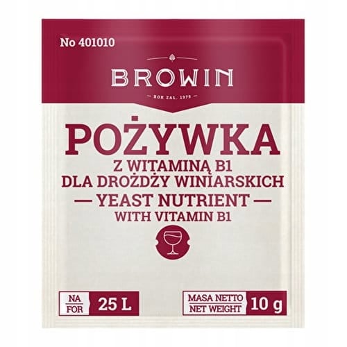 Viinihiivan ravintoaine B1-vitamiinilla 10 g Viinihiivan ravintoaine B1-vitamiinilla 10 g