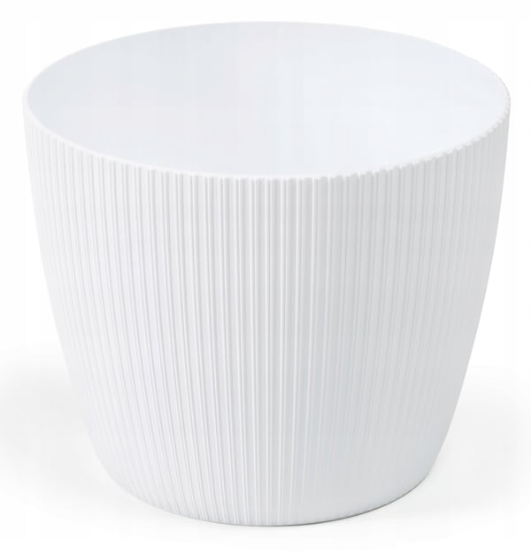 Hvid plastik potte skjuler 11 cm Magnolia Jumper