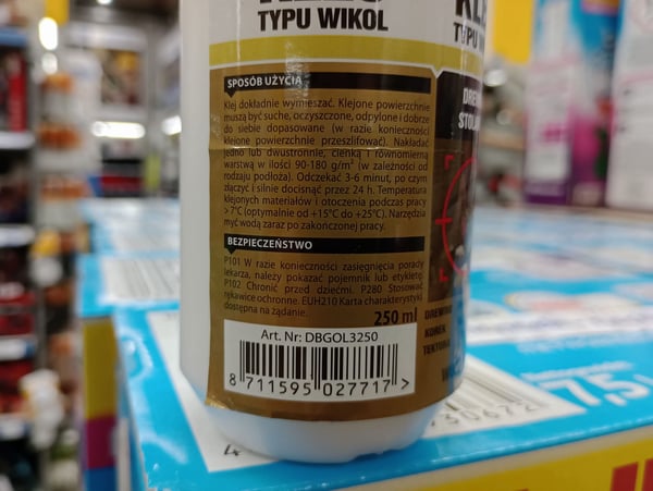 Woodfix vandfast trælim 250 ml