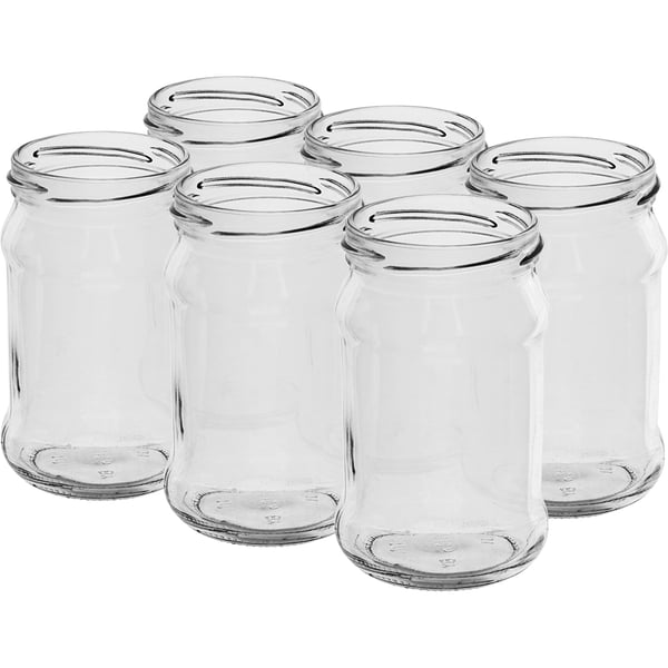 Glasburk utan lock TO 300 ml diameter 66 - 6 st Glasburk utan lock TO 300 ml diameter 66 - 6 st