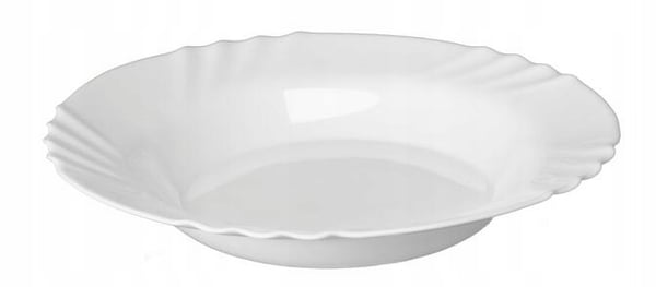 Syvä posliinilautanen 23 cm