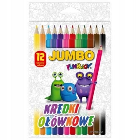 Väriliituja 12 väriä Jumbo
