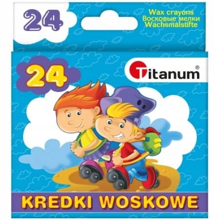 Vokskridt 24 farver