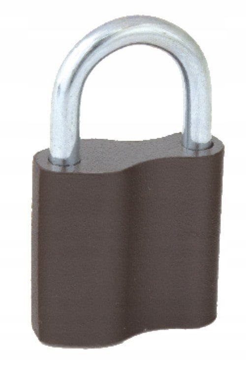Zamak hængelås med cylinderlås, 30 mm