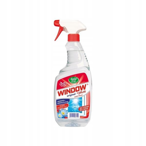 Ikkuna- ja peilipesuaine Window Plus Nano 750 ml