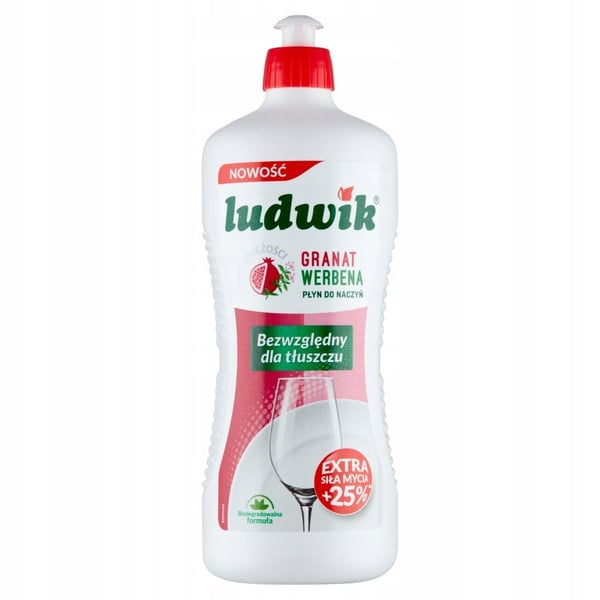 Opvaskemiddel Ludwik pomegranat 900 ml