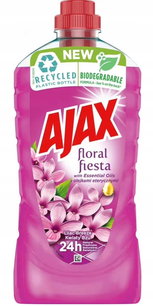 Universel gulvvask Ajax Floral Fiesta hyldblomst 1 l Universel gulvvask Ajax Floral Fiesta hyldblomst 1 l