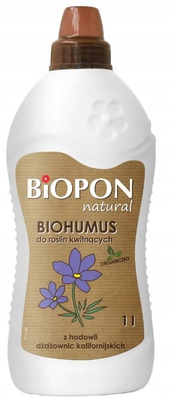 Naturlig gødning til blomstrende planter biohumus 1 l