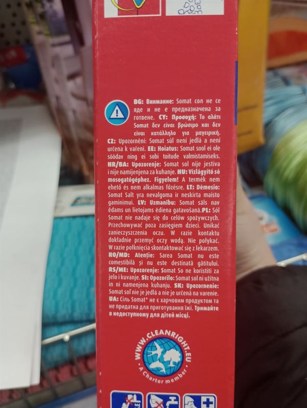 Somat diskmaskinsalt 1,5 kg