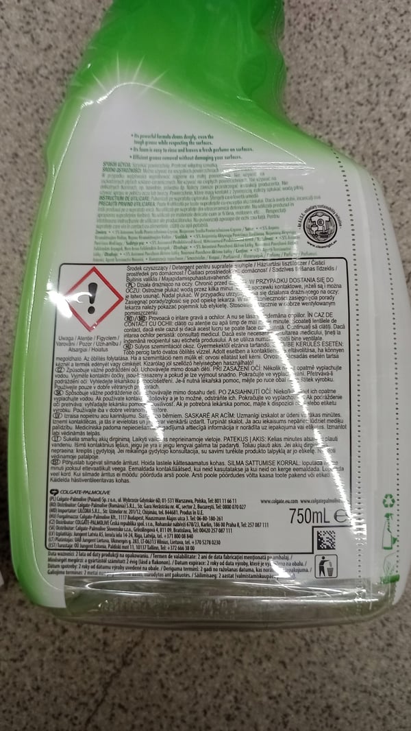 Ajax køkkenrengøringsspray 750 ml