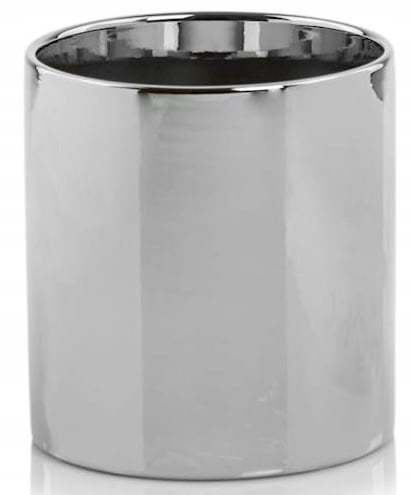 Keramisk sølv cylinderskjuler 13 cm