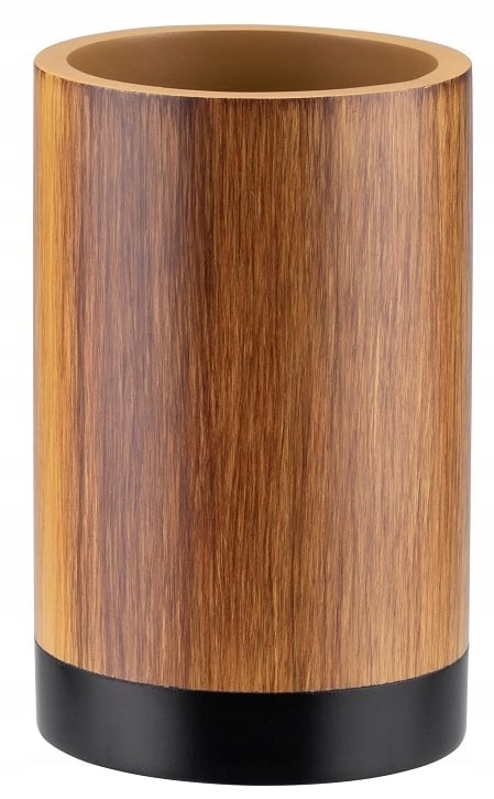 Brun tandbørstekop 11 cm Træ