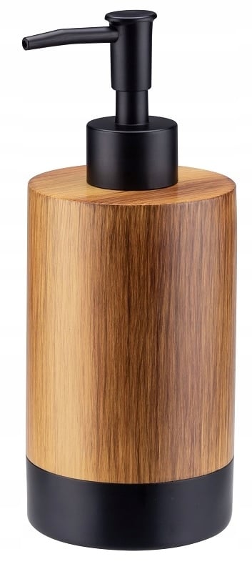 Brun flydende sæbedispenser Wood