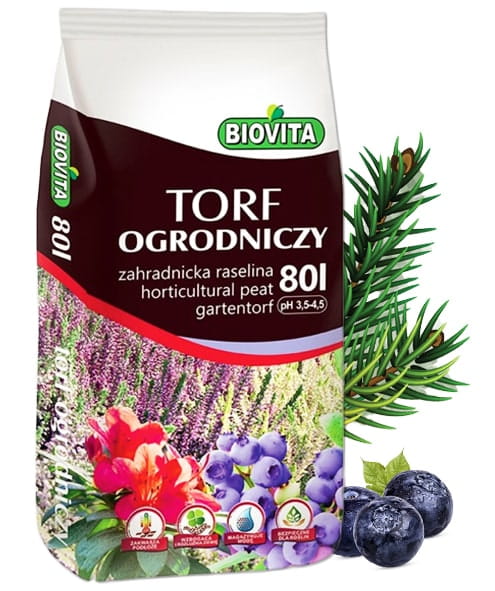 Sur havebrugstørv 80L